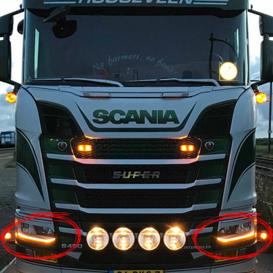 DRL Conversion Kit - Next Gen Scania S, R (Amber | 2016+)