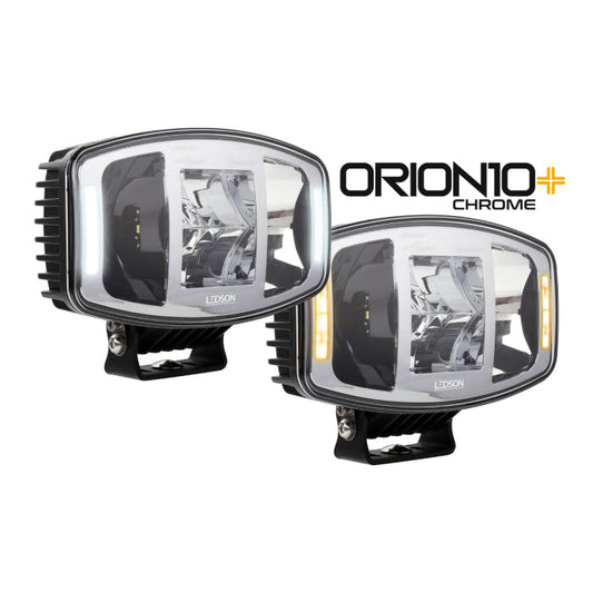Orion10+ Chrome LED auxiliary light 100W (E-marked)