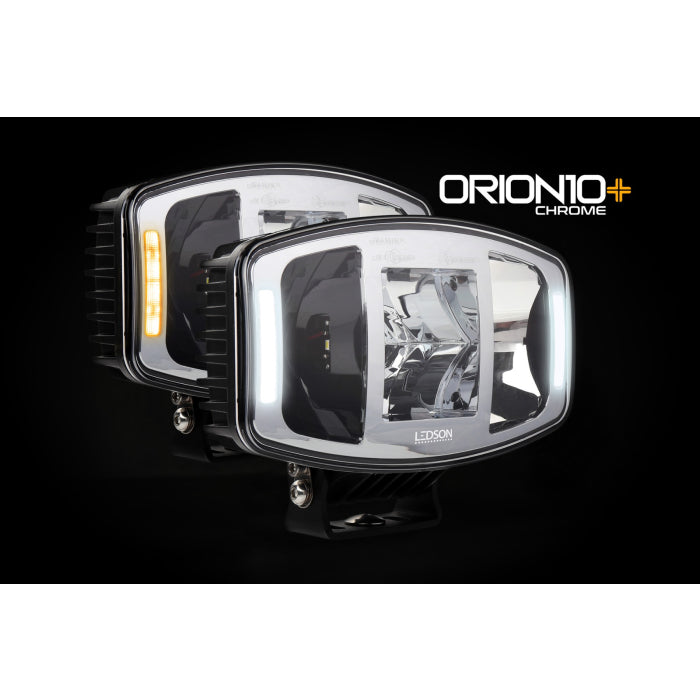 Orion10+ Chrome LED auxiliary light 100W (E-marked)