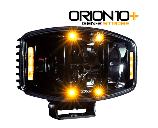 Orion10+ Gen2 Strobe LED Auxiliary Light 100W with warning lights