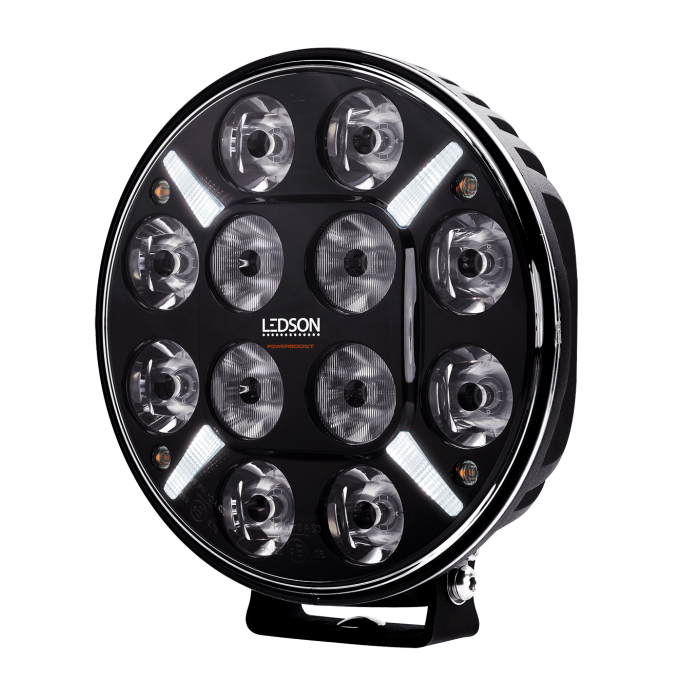 Pollux9+ GEN3 - LedSon Spotlight with White | Yellow Position Light + Strobe