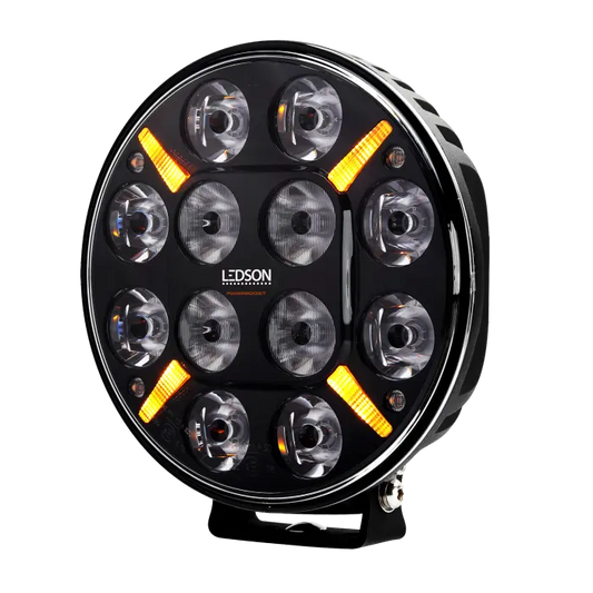 Pollux9+ GEN3 - LedSon Spotlight with White | Yellow Position Light + Strobe Ledson