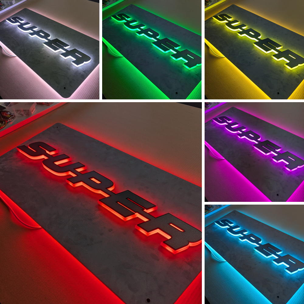 3D ACRYLIC CABIN SIGNS - ALL CUSTOM