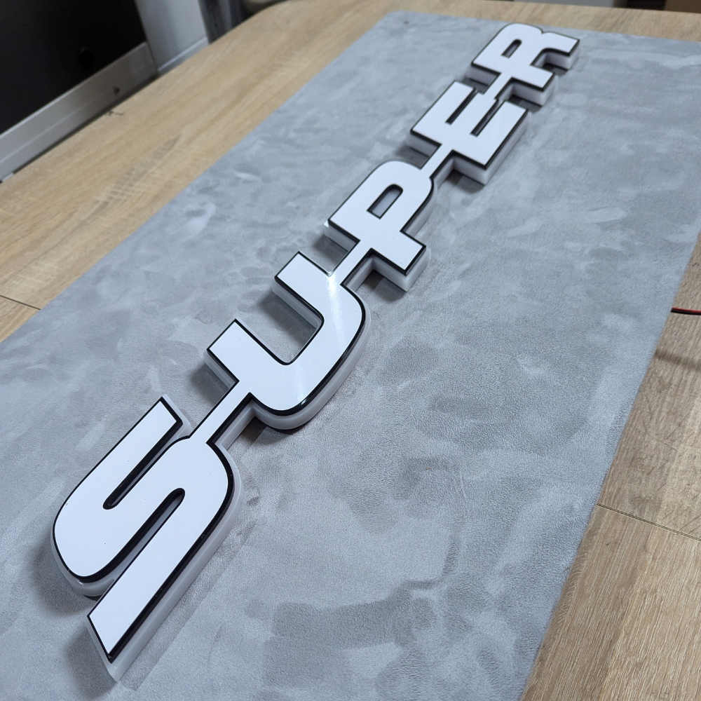 3D ACRYLIC CABIN SIGNS - ALL CUSTOM
