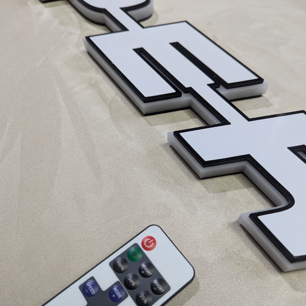 3D ACRYLIC CABIN SIGNS - ALL CUSTOM
