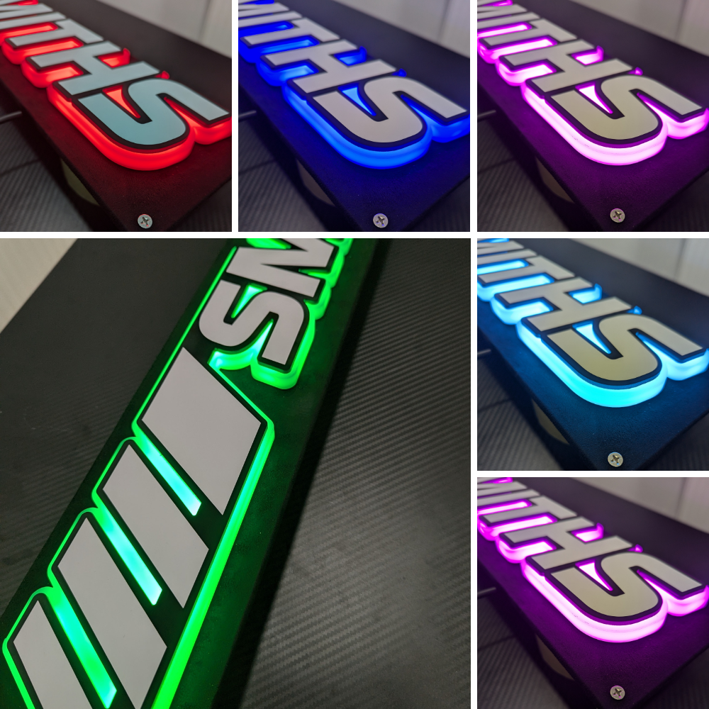 3D ACRYLIC CABIN SIGNS - ALL CUSTOM
