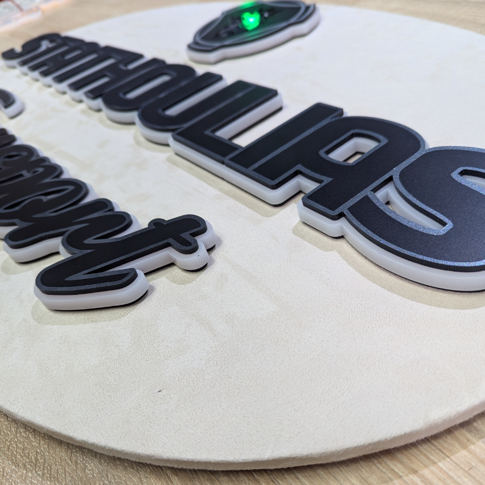 3D ACRYLIC CABIN SIGNS - ALL CUSTOM