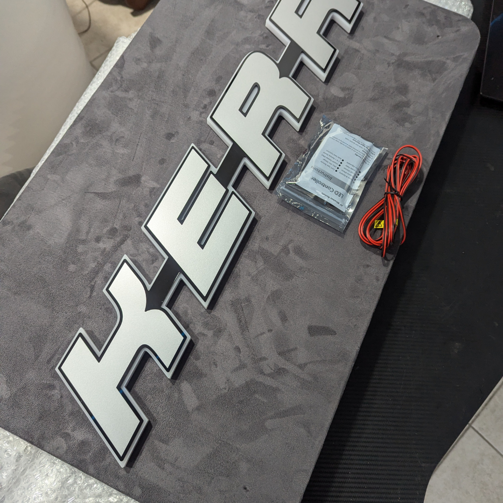3D ACRYLIC CABIN SIGNS - ALL CUSTOM
