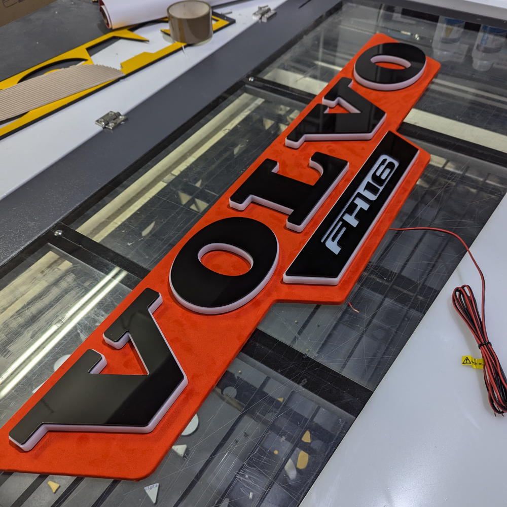 3D ACRYLIC CABIN SIGNS - ALL CUSTOM