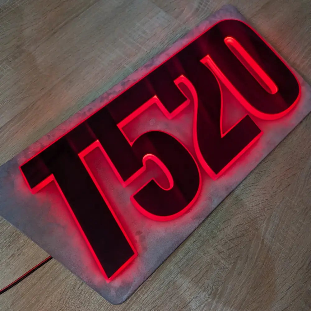 3D ACRYLIC CABIN SIGNS - ALL CUSTOM