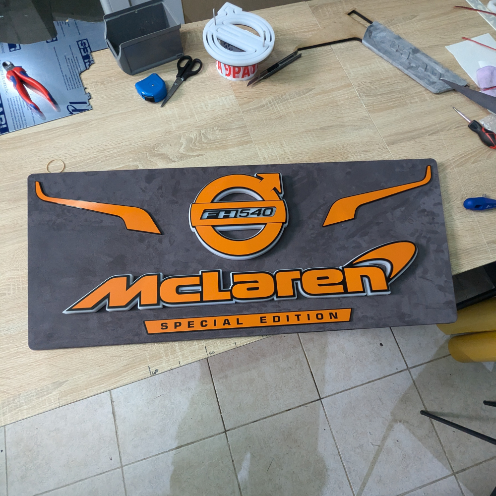 3D ACRYLIC CABIN SIGNS - ALL CUSTOM