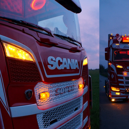 Next-Gen position light for Scania LED high-beam | 2016+ (White/Amber)