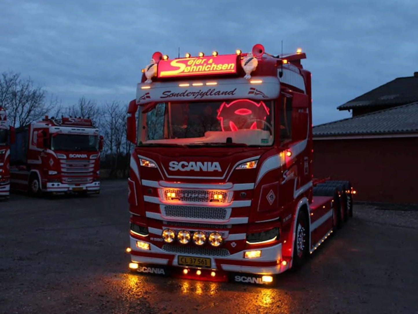 Fog lights for Scania Next Gen 2016+ (Amber | LED)