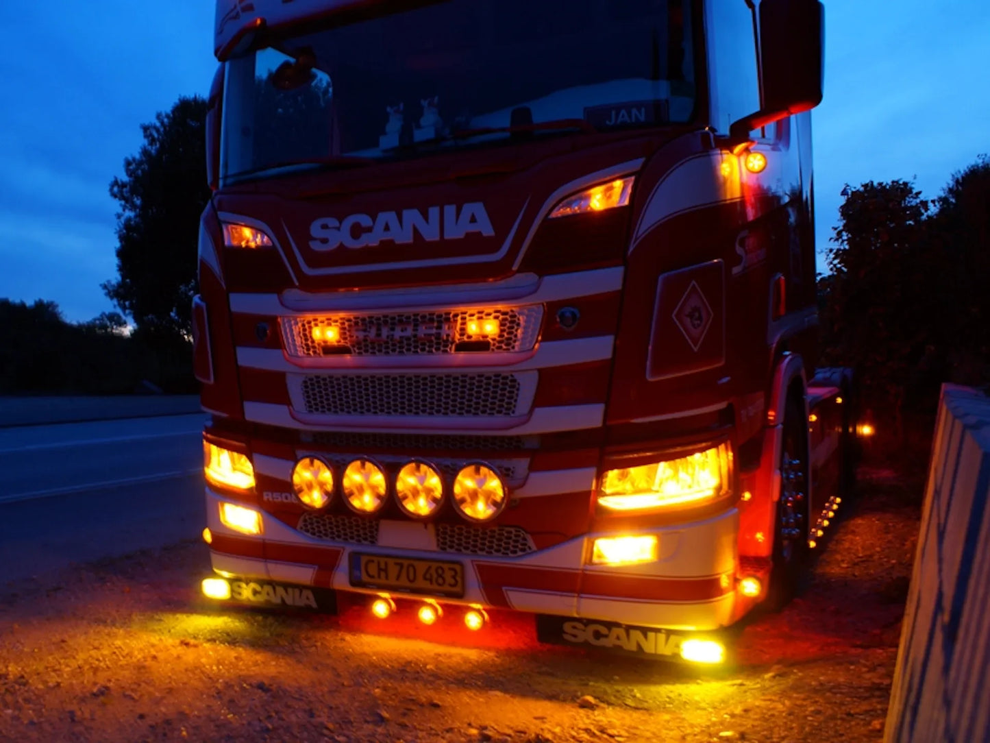 Fog lights for Scania Next Gen 2016+ (Amber | LED)