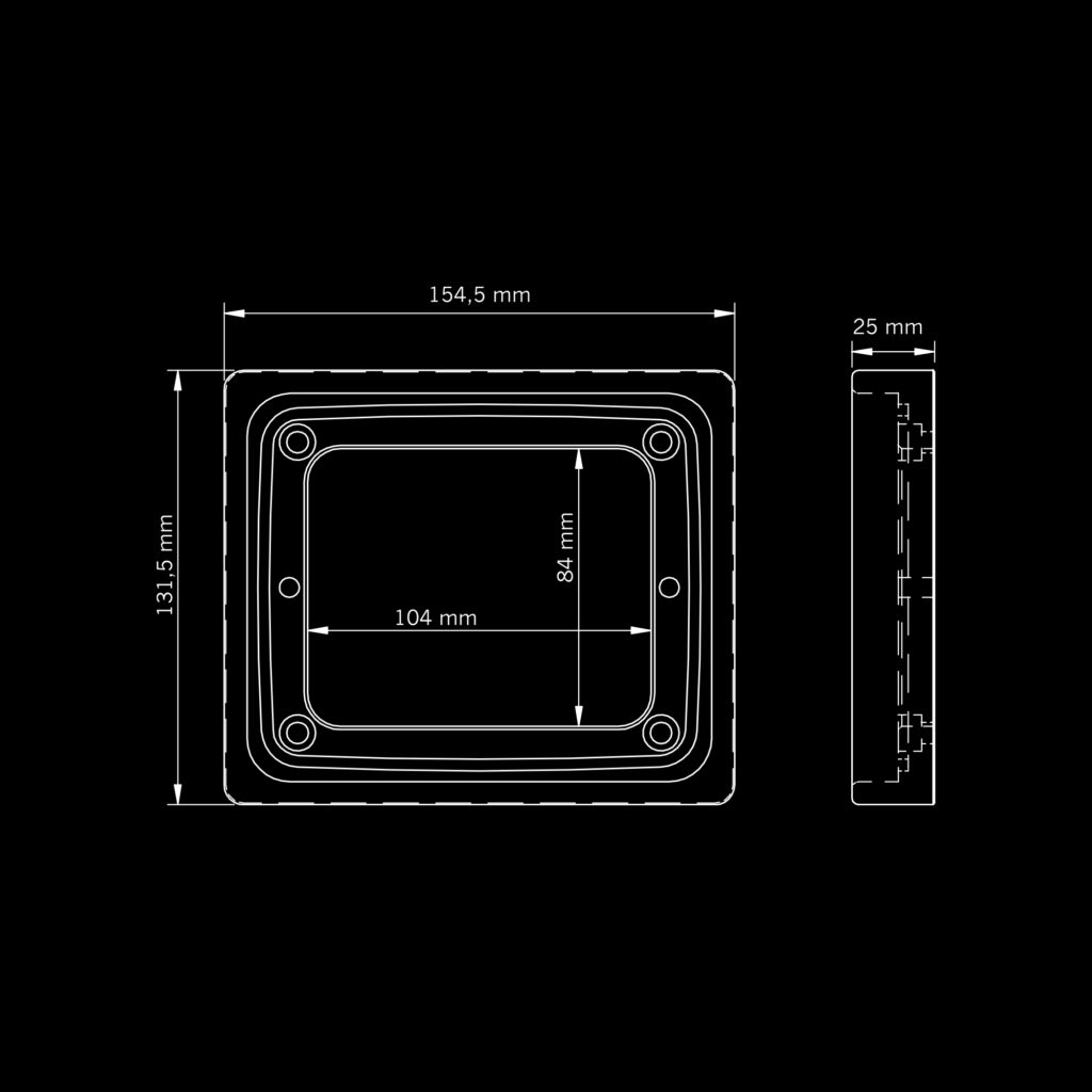 |STRANDS| IZE LED FRAME (SINGLE)