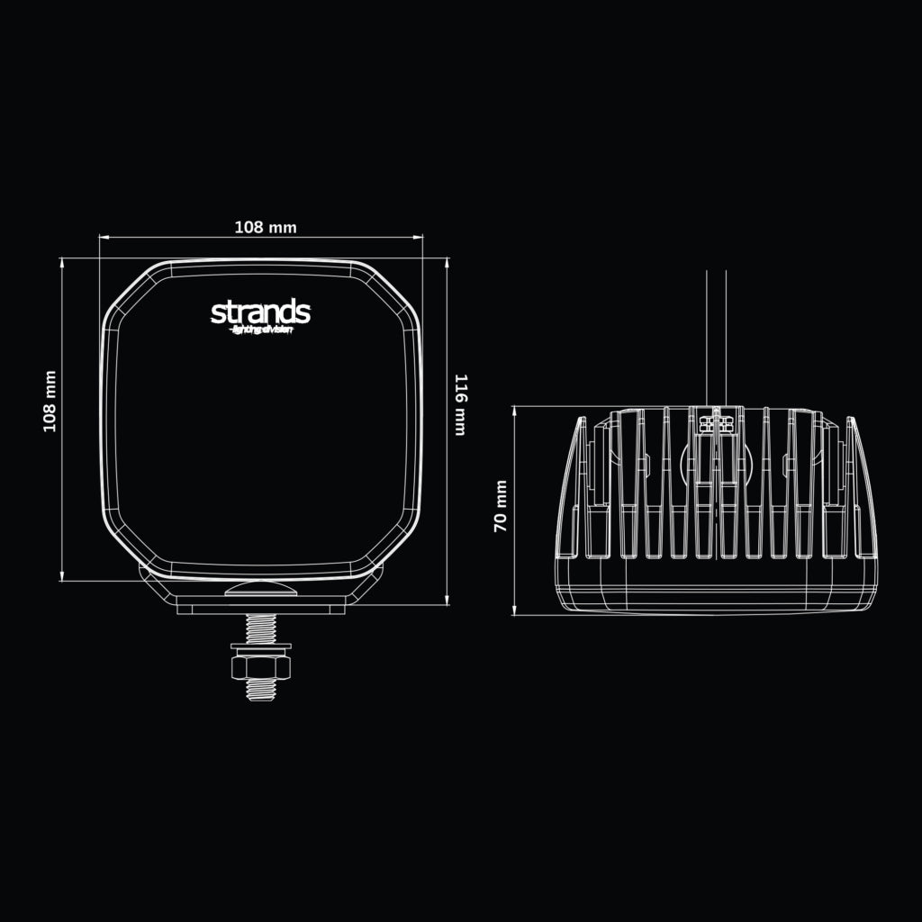 |STRANDS| FOR9T NO-GLARE WORK LIGHT (78W)