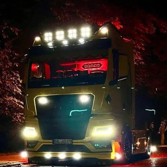 MAN Truck Led Mirror / Light Board / Wall Mirror 80x20cm MAN