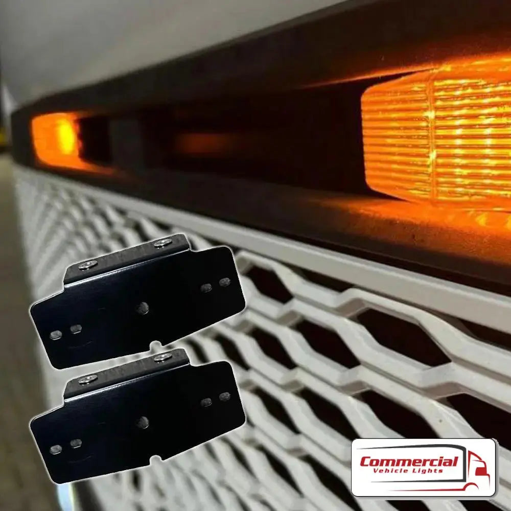 XF/XG/XG+ Halo Strobe Light Grill Mount Kit (Pair) Fits DAF New Gen) DAF