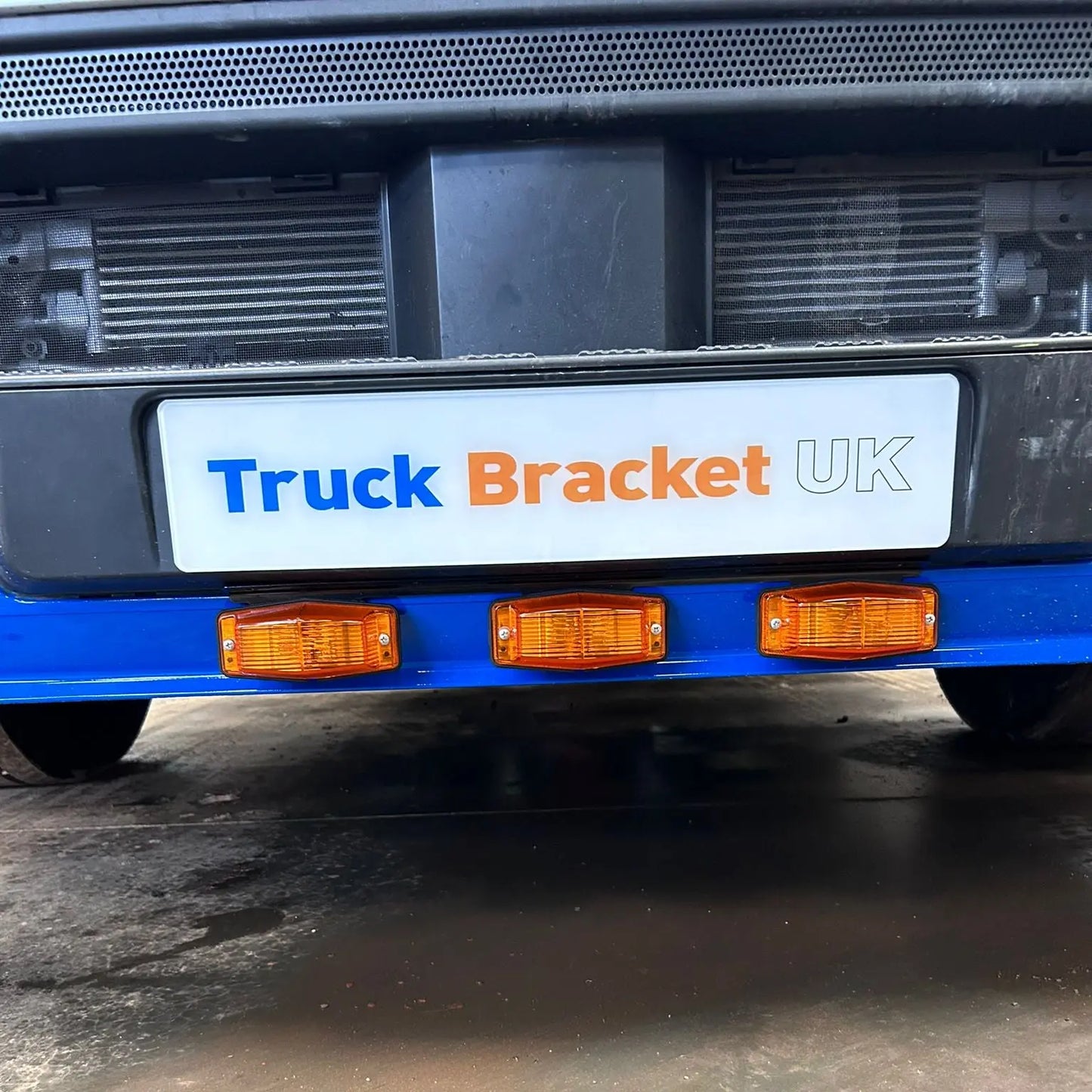 Double Burner Number Plate Mount Truck Brackets UK