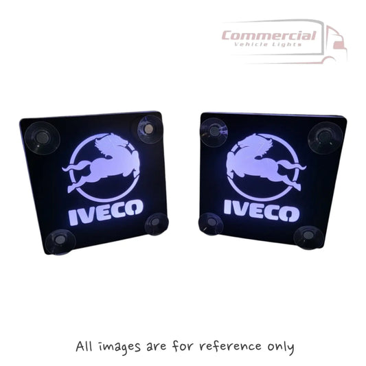 IVECO LED 3D Window Signs 140x140mm (Anti-glare) Iveco