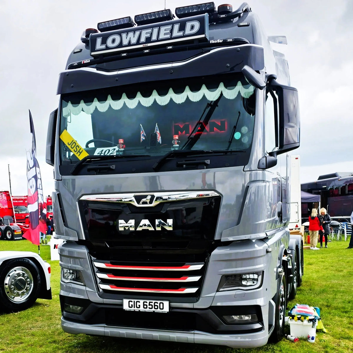 MAN 3D Truck Light Board 800x300mm MAN