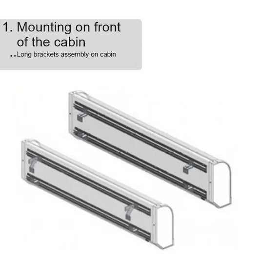 140x40cm Dutch Style Illuminated LED Truck Headboard (White LED) In Your Truck Ltd