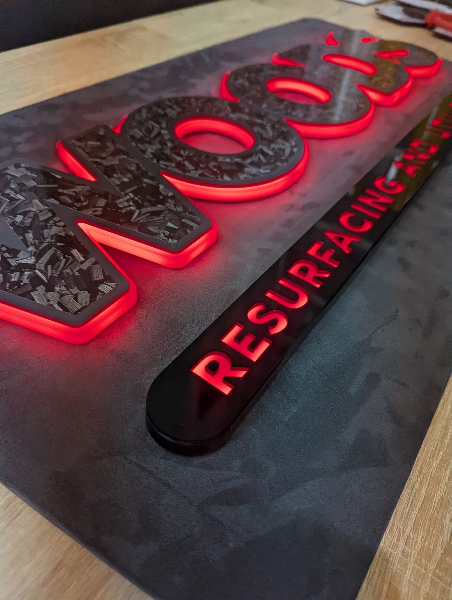3D ACRYLIC CABIN SIGNS - ALL CUSTOM