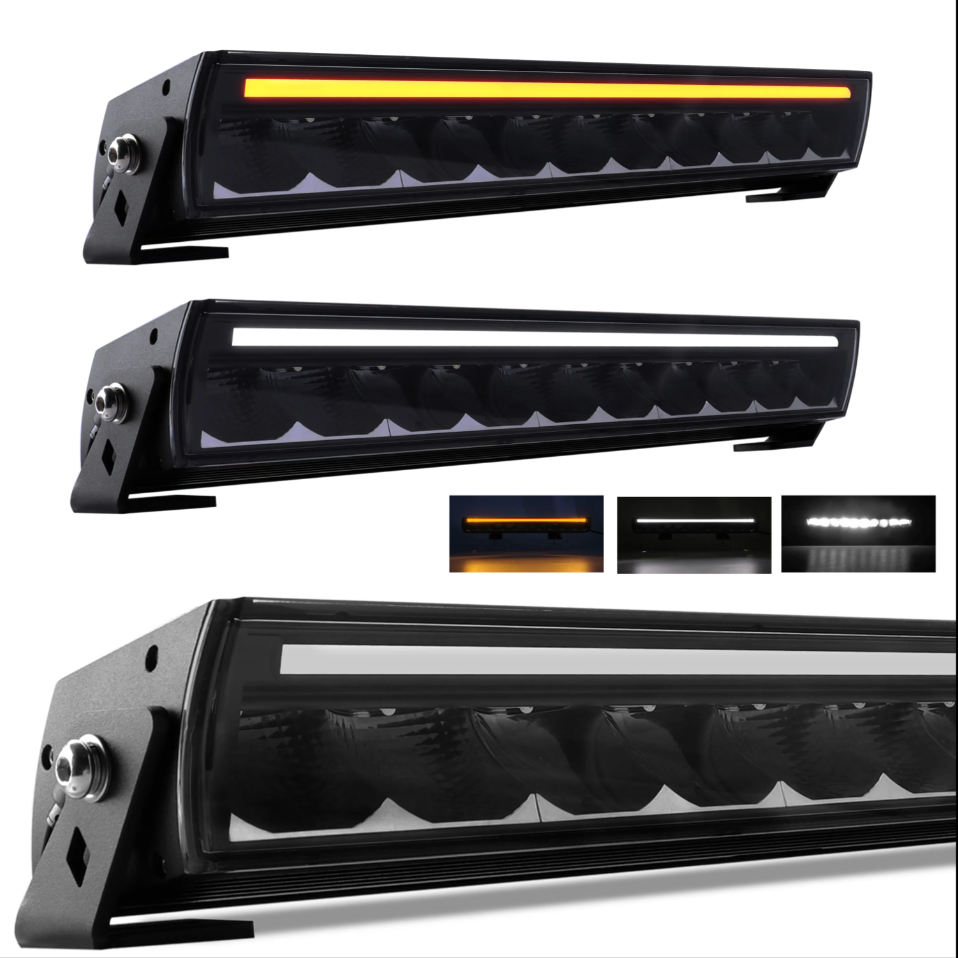 Led Bar with Position light |White/Amber| |9-32 Voltage|