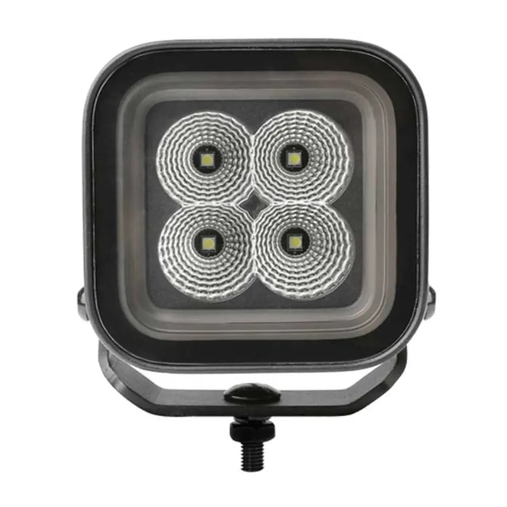 Boreman Cube Work Lamp 1001-1510 features a 3-inch square design with 4 LEDs, adjustable bracket, and distinctive 'Tunnel Effect' position light.