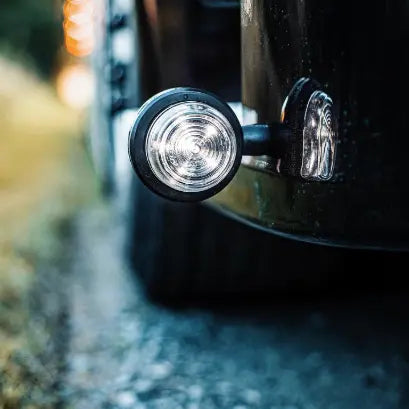 Strands Viking Outline Marker Lights / 6 LED With Coloured Lens STRANDS