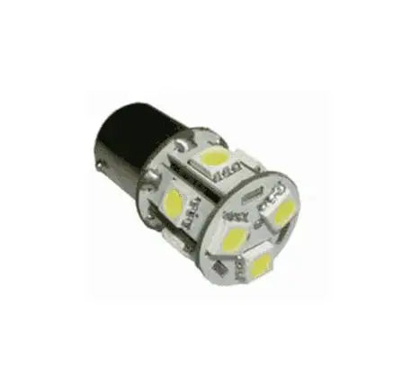 24v Premium LED Single Contact RED/WHITE Interior / Tail Light Bulbs Replaces 149/248 Torlok