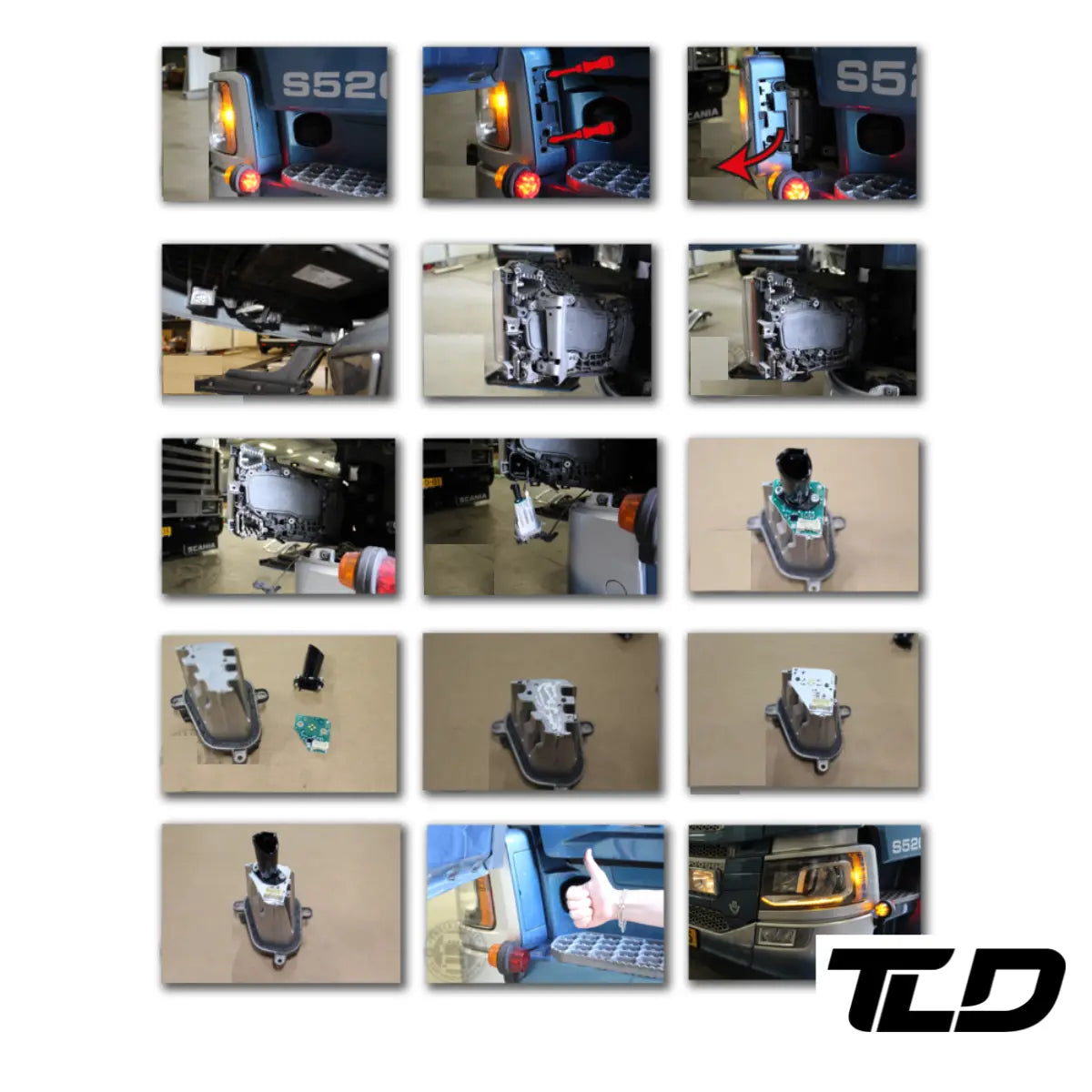 DRL Conversion Kit - Next Gen Scania S, R (Amber | 2016+) Scania