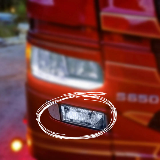 Fog lights for Scania Next Gen 2016+ (Cool white | LED)