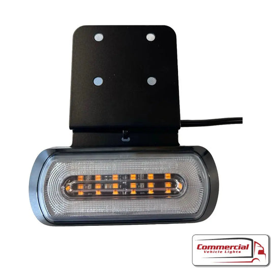 Volvo FH V5 Halo Strobe Light Grill Mounting Brackets (Pair) Truck Brackets UK