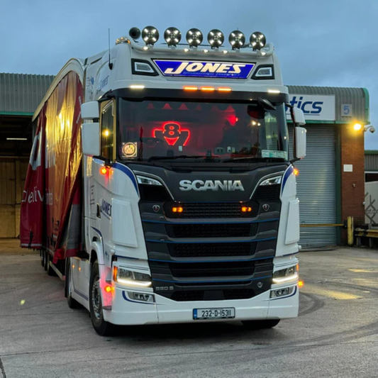 Scania V8 Truck LED Light board 53x46 cm (Custom Builder) Made To Order