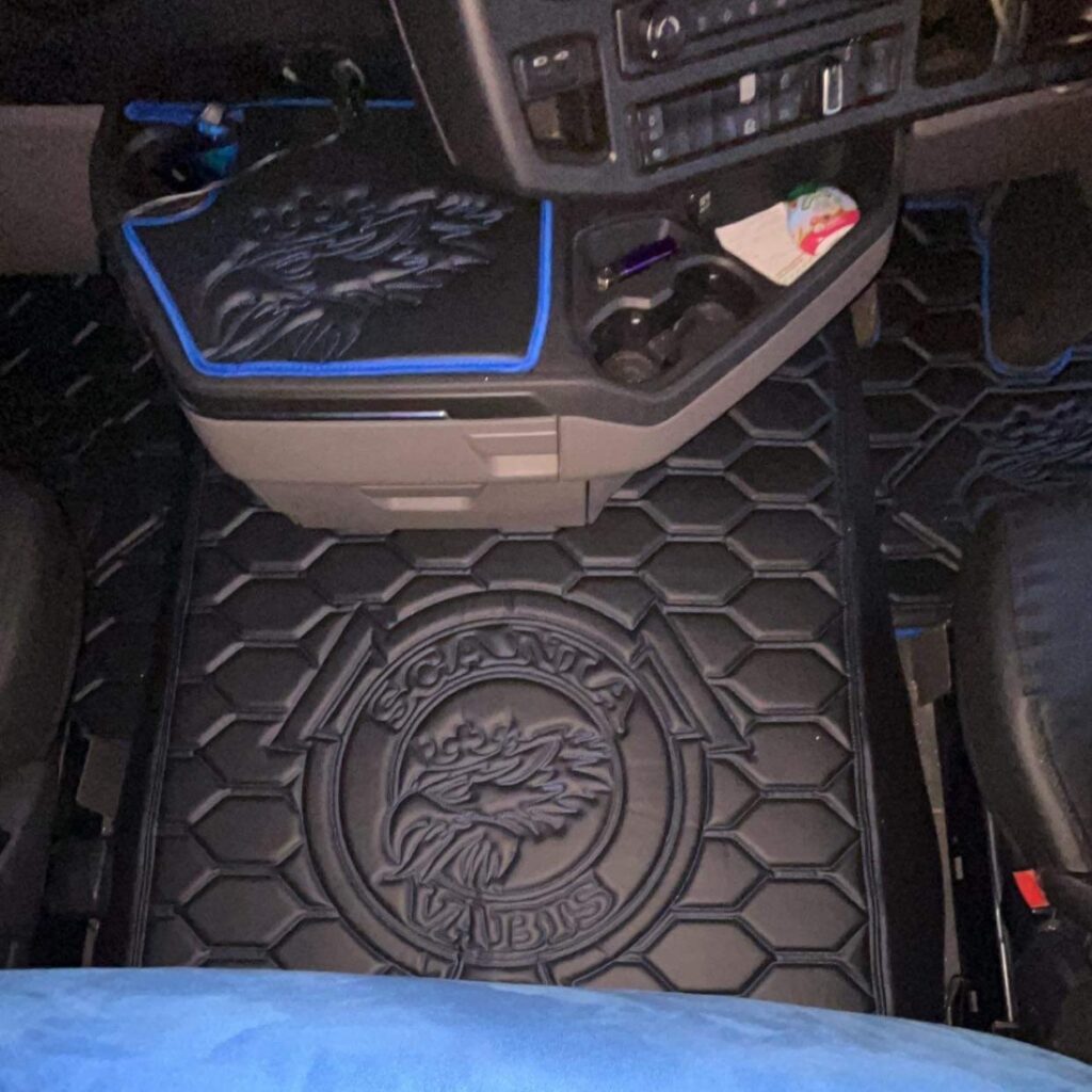 scania truck floor mats