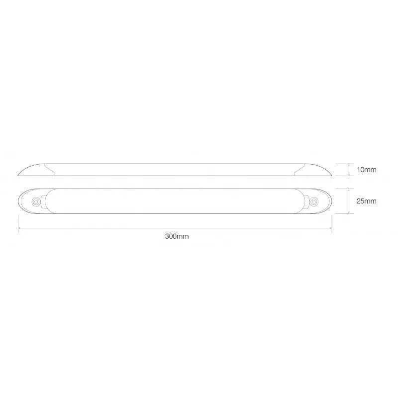Interior Strip Lamp With Switch - 1061-12 In Your Truck Ltd