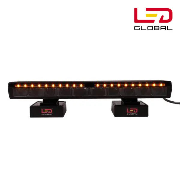 150 Watt 20" LED Driving Bar with White Position Light & Amber Strobe Function - LG894 LED Global