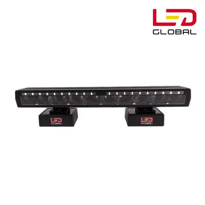 150 Watt 20" LED Driving Bar with White Position Light & Amber Strobe Function - LG894 LED Global