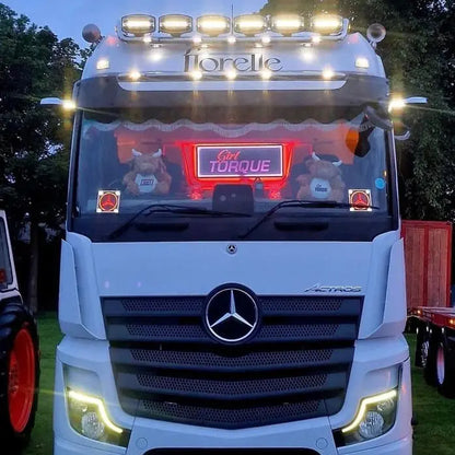 Custom Full Colour Truck / Van Lightboard Custom Designs