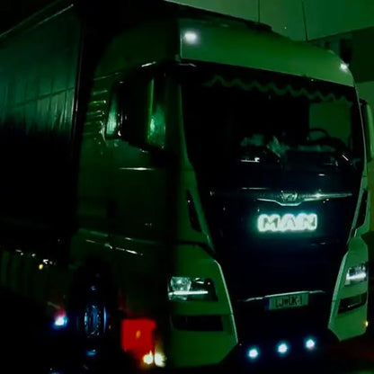 MAN TGX Grille Badge Led Back-Lit MAN