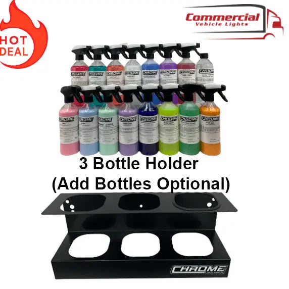 Chrome North West 3 Bottle Holder Chrome North West