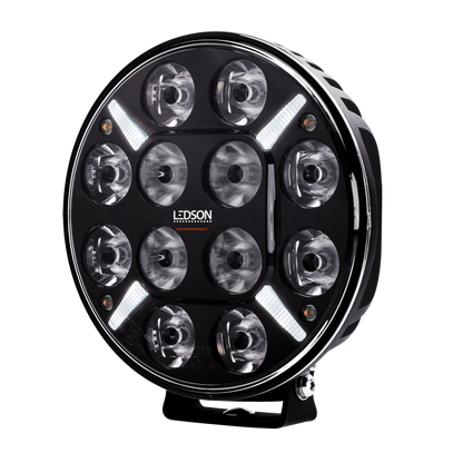 Pollux9+ GEN3 - LedSon Spotlight with White | Yellow Position Light + Strobe