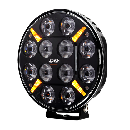 Pollux9+ GEN3 - LedSon Spotlight with White | Yellow Position Light + Strobe