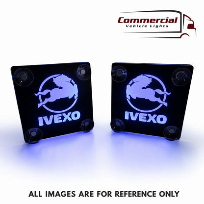 IVECO LED 3D Window Signs 140x140mm (Anti-glare)