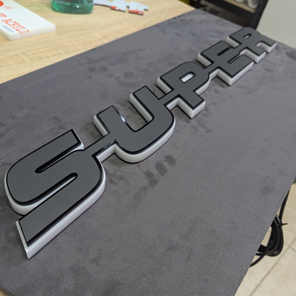 3D ACRYLIC CABIN SIGNS - ALL CUSTOM