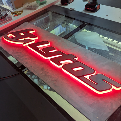 3D ACRYLIC CABIN SIGNS - ALL CUSTOM
