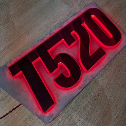 3D ACRYLIC CABIN SIGNS - ALL CUSTOM