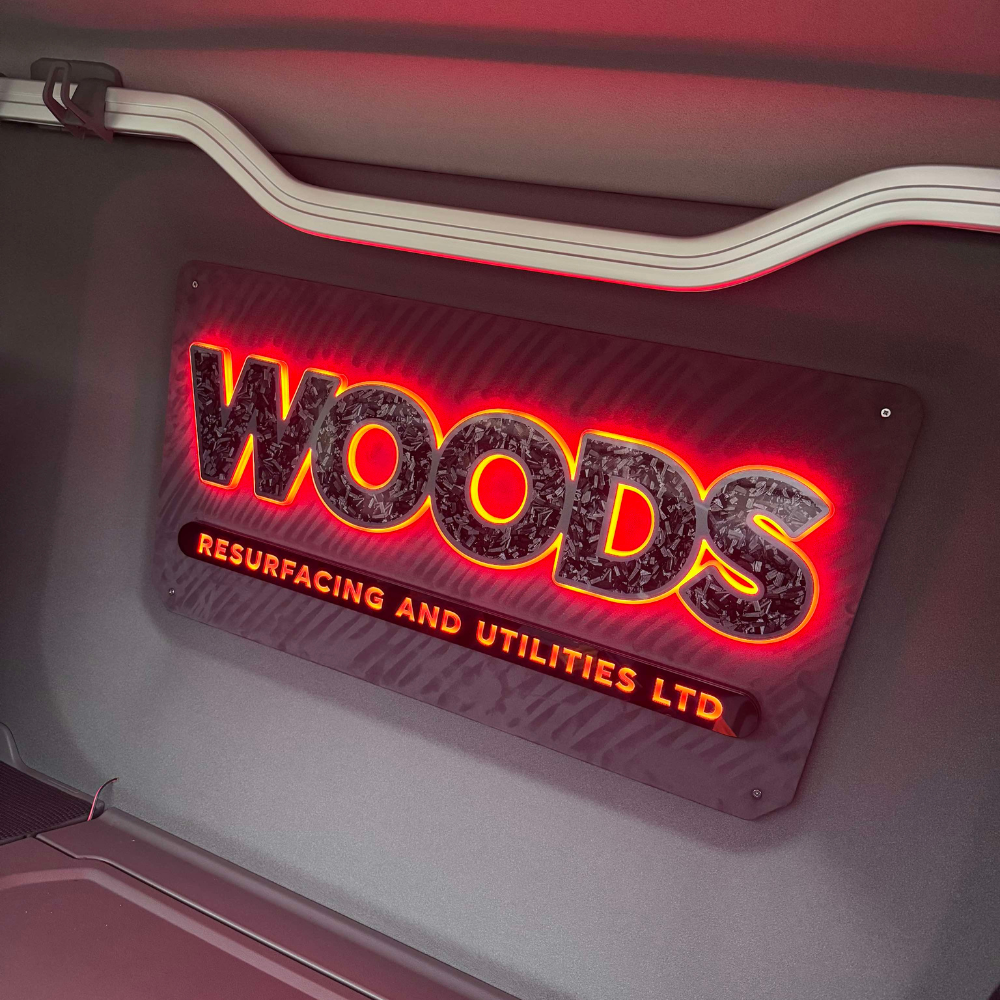 3D ACRYLIC CABIN SIGNS - ALL CUSTOM