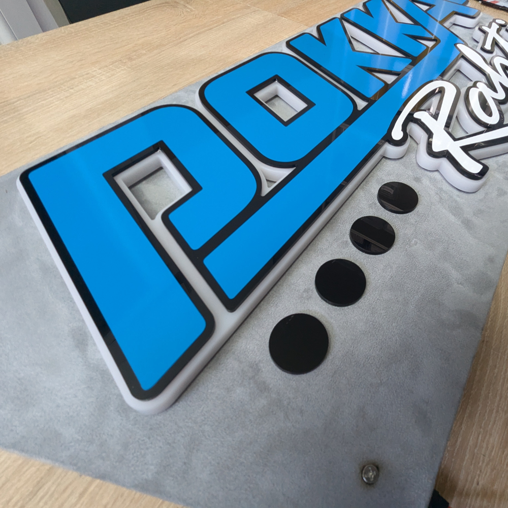 3D ACRYLIC CABIN SIGNS - ALL CUSTOM